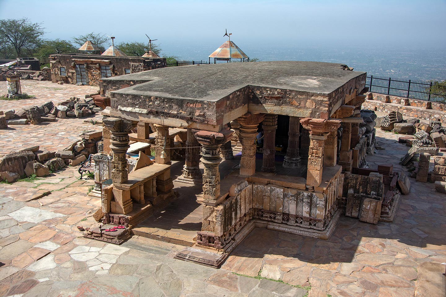 Image 2: Harshnath Temple (10th century CE), Harsha Hill, Sikar, Rajasthan.