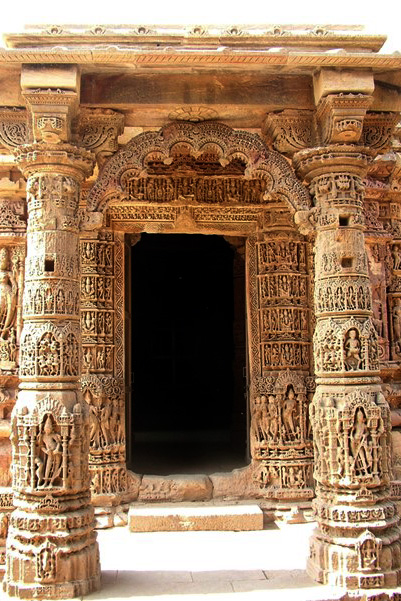 Image 8: Entrance to the Sun Temple in Modhera, Gujarat, India. Solanki period, 1026 CE. Image courtesy: Prof. Chedha Tingsanchali.