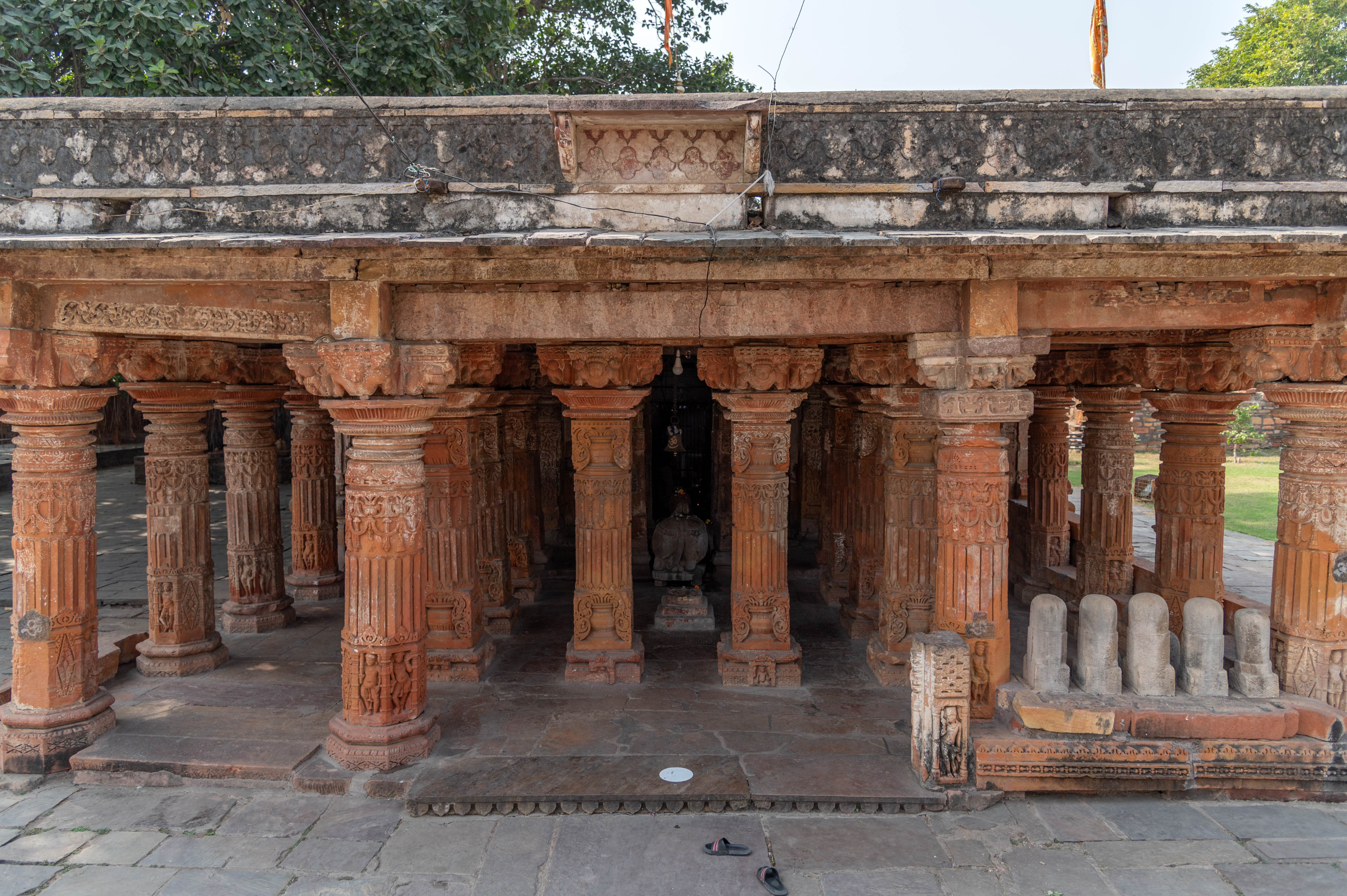 In Chandrabhaga, the Sitaleshwar Temple is the most famous artistic temple. It's an east-facing temple. The temples, damaged during an invasion, underwent restoration and repair efforts. The surviving portion of the Sitaleshwar Temple holds considerable importance, featuring a square garbhagriha (sanctum sanctorum), antarala (vestibule or antechamber), and a mandapa (pillared hall).