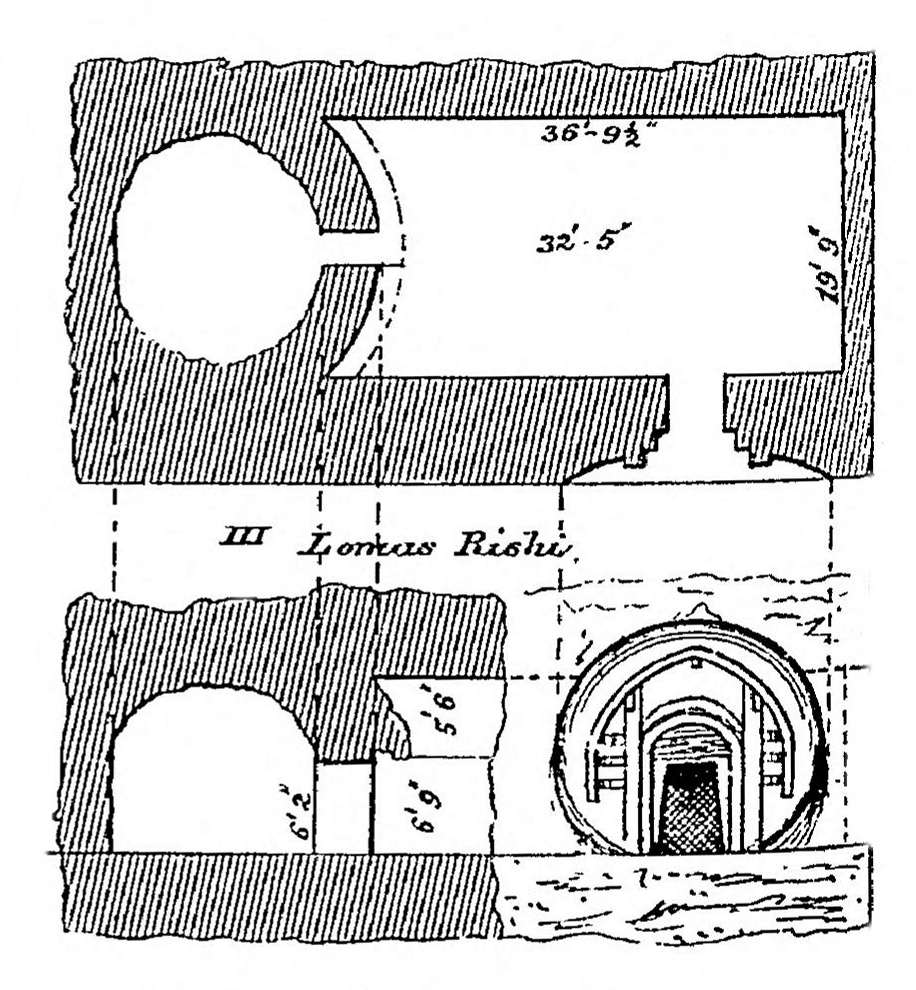 Image 2: Excavations began as early as the third century BC, modeling caves like the Lomas Rishi and Sudama after the simple dwellings of ascetics. Image courtesy: Wikimedia Commons