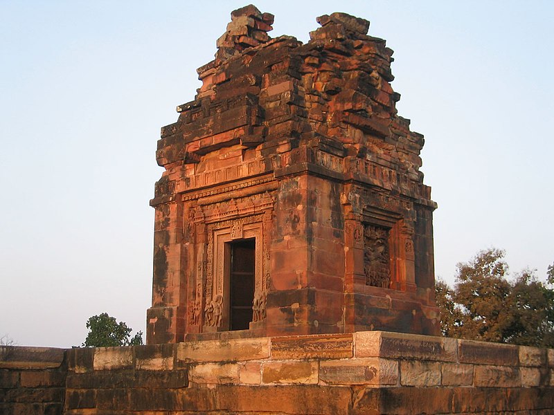 Image 7: Within a quarter century, the Dashavatara Temple at Deogarh (c. 525 CE) expanded upon the concept of the unmanifest becoming manifest, featuring an elaborate symbolic program celebrating the multiple manifestations of the deity, in this case Vishnu. Image courtesy: Wikimedia Commons