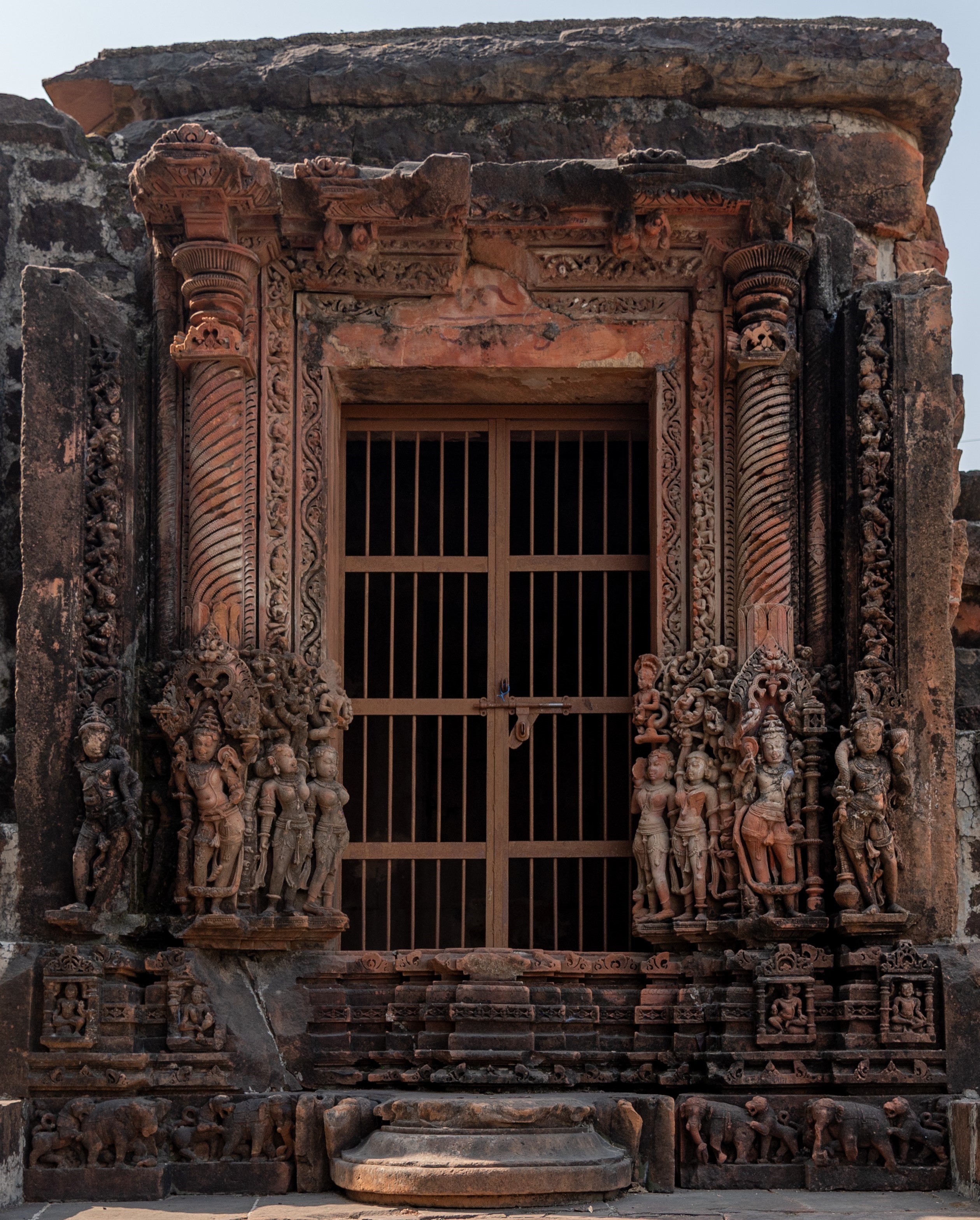 Image 8: Doorframe of Shiva Temple (Temple 3 in the site plan).