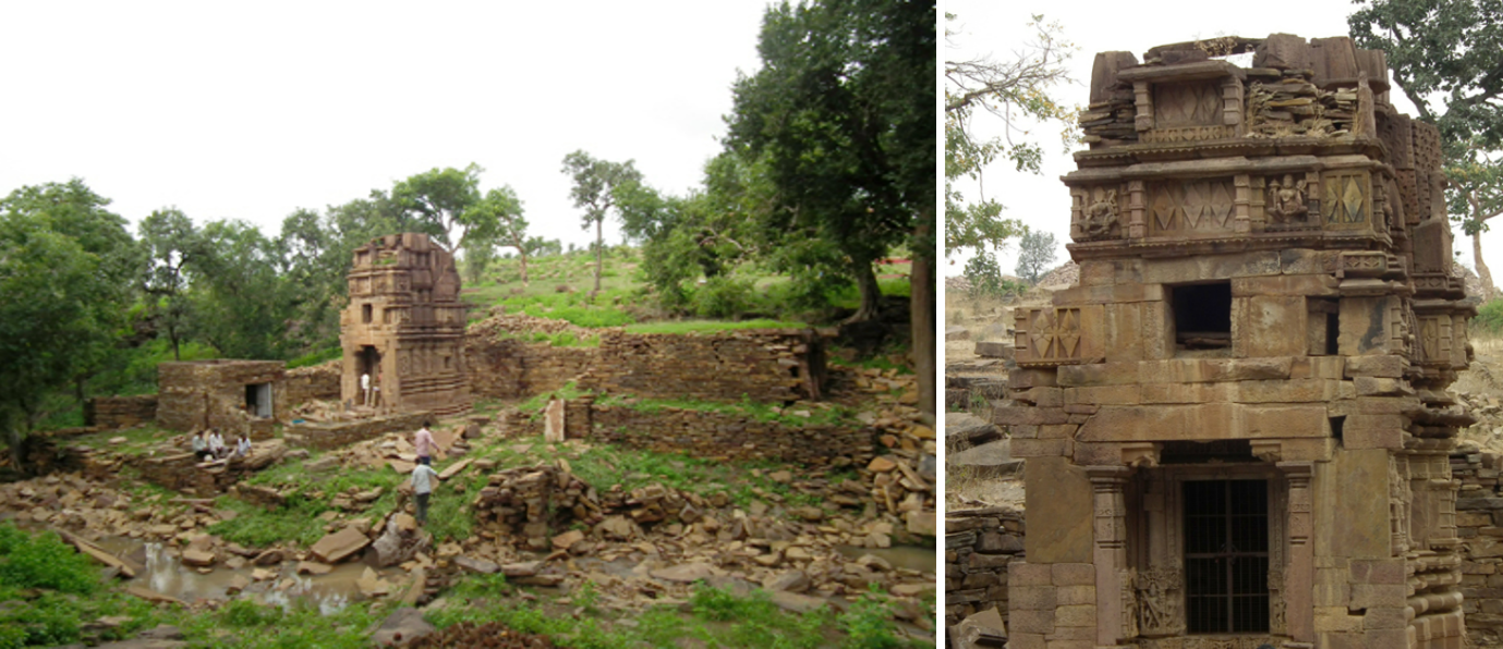 Image 3: Kaner-ki-Putli Temple before the restoration (Image Source: ASI).