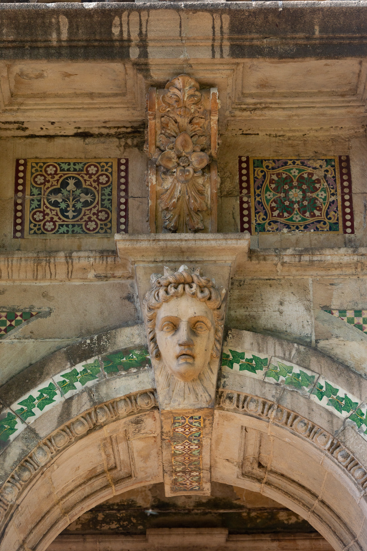 Keystone, David Sassoon Clock Tower