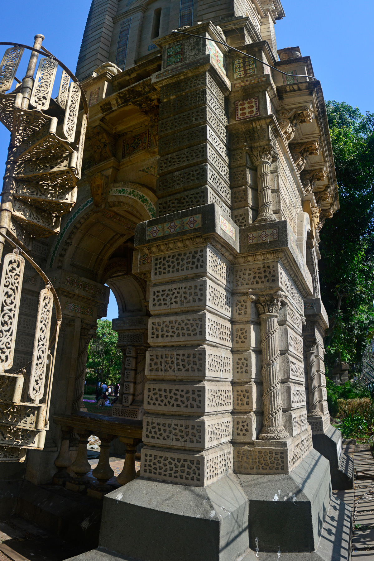 Reticulation on ground floor, David Sassoon Clock Tower